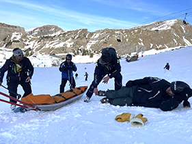 Steve Wake skiing accident